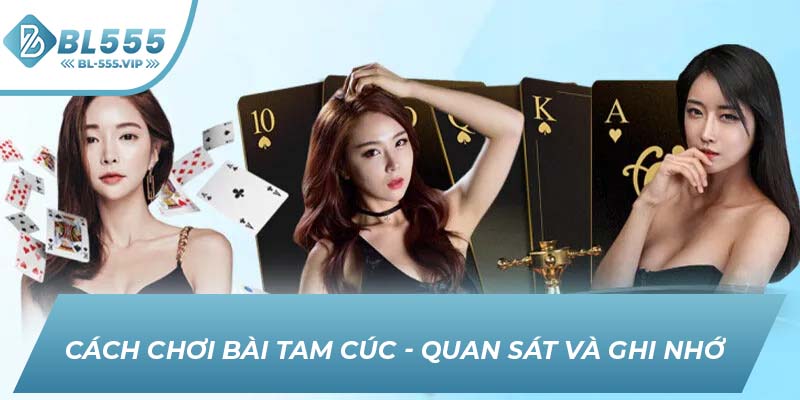 Cách chơi Bài Tam Cúc - Quan sát và ghi nhớ 